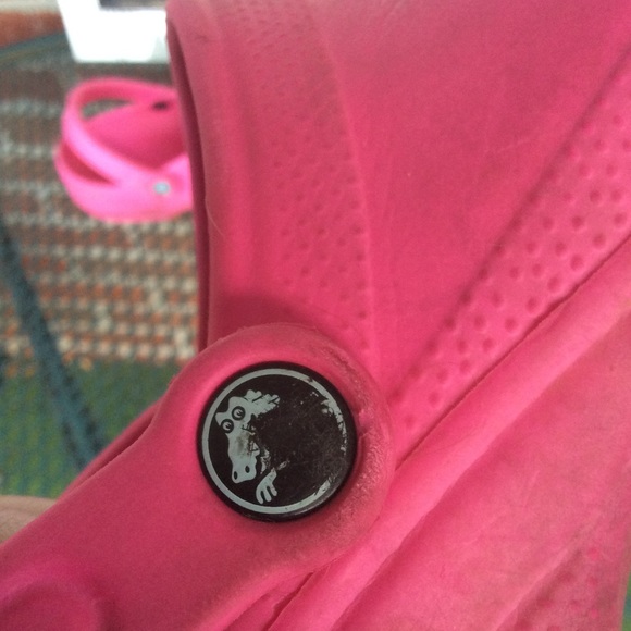 CROCS clogs raspberry pink Size 6 - Picture 3 of 5